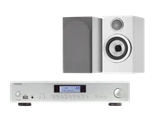 Zestawy stereo - Rotel A12 MKII (srebrny) + 707 S3 (biały) - miniaturka - grafika 1