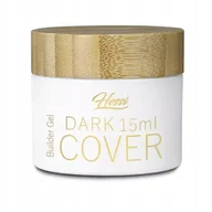Utwardzacze do paznokci - Hessi, Żel budujący Builder Gel Dark Cover, 15 ml - miniaturka - grafika 1