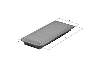 Mahle Knecht Knecht LX 2751 Filtr powietrza LX 2751 - Części motocyklowe - miniaturka - grafika 1