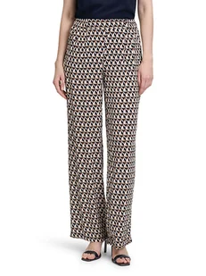 Betty Barclay Spodnie w kolorze granatowo-beżowym - Spodnie damskie - miniaturka - grafika 1