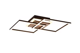 Reality Leuchten Lampa sufitowa LED Giro 3-pkt. kątowa pilot - Lampy sufitowe - miniaturka - grafika 1