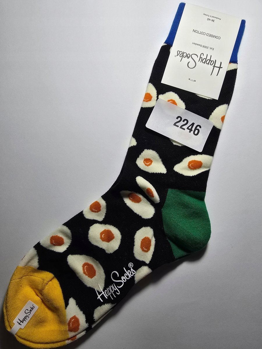 Kolorowe skarpety Happy Socks unisex rozmiar 36-40 (2246)