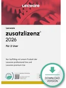 Programy finansowe i kadrowe - Lexware zusatzlizenz 2026 für 2 User ABO Download 09056-2019 - miniaturka - grafika 1