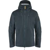 Kurtki męskie - Kurtka męska Fjällräven Keb Eco-Shell Jacket M Rozmiar: L / Kolor: ciemnoniebieski - miniaturka - grafika 1