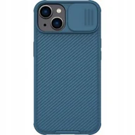 Etui i futerały do telefonów - Nillkin CamShield Pro Magnetic Case etui iPhone 14 Plus pokrowiec osłona na aparat kamerę niebieski (z MagSafe) - miniaturka - grafika 1