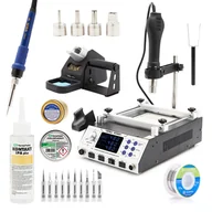 Lutownice - Lutownica Podgrzewacz Hotair 853Aaa+ Groty Cyna - miniaturka - grafika 1