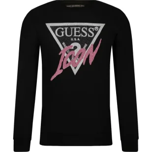 Guess Bluza | Regular Fit - Bluzy dla dziewczynek - miniaturka - grafika 1