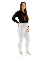 Legginsy - Damskie legginsy ciążowe ocieplane szare Golden Queen r.2XL - miniaturka - grafika 1