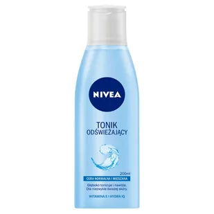 Nivea Aqua Effect Tonik Odświeżający Do Cery Normalnej i Mieszanej 200ml - Toniki i hydrolaty do twarzy - miniaturka - grafika 1