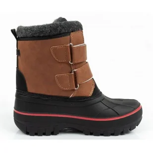 Śniegowce Lee Cooper Jr LCJ-24-44-2864K brązowe - Buty dla dziewczynek - miniaturka - grafika 1