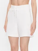 Spodenki damskie - Guess Szorty sportowe Elly V2YD10 K7UW2 Biały Relaxed Fit - miniaturka - grafika 1