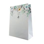 Opakowania i torebki na prezenty - Duża Torba Na Prezenty Kwiaty 30X40Cm Różne Kolory - miniaturka - grafika 1