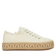 Espadryle damskie - Espadryle DeeZee ZYKS305 Beżowy - miniaturka - grafika 1