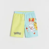 Kąpielówki dla chłopców - Reserved - Szorty kąpielowe Pokémon - Zielony - miniaturka - grafika 1