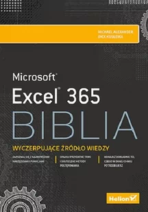 Excel 365. Biblia - Aplikacje biurowe - miniaturka - grafika 1