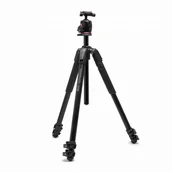 Statywy fotograficzne - Manfrotto MK055XPRO3-Q6T Statyw 055XPRO3 Alu Black z głowicą MHXPRO AS - miniaturka - grafika 1