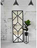 Lustra - Lustro loft ze szprosami OLIMPIA - kolor ramy do wyboru, Dostępne wymiary: 90x270 - miniaturka - grafika 1