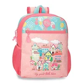 Plecaki szkolne i tornistry - ROLL ROAD My Little Town, Bagaż Dziewczyny, Różowy (Pink), Jeden Rozmiar, Różowy, Talla única, Plecak przedszkolny dostosowany do wózka - miniaturka - grafika 1