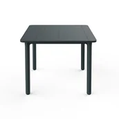 Stoły - Stół Noa szary ciemny 90x90 - miniaturka - grafika 1