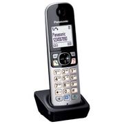 Telefony stacjonarne - Panasonic KX-TGA681FXB czarna - miniaturka - grafika 1