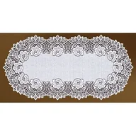 Obrusy i serwetki - Bieżnik żakardowy owalny 120 x 60 cm - miniaturka - grafika 1
