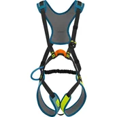 Sprzęt wspinaczkowy - Climbing Technology Flik Harness 95-135cm Kids, niebieski/zielony 95-135cm 2021 Uprzęże pełne 7H175AFCTSTD - miniaturka - grafika 1