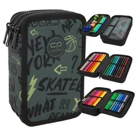 Piórniki - Coolpack Jumper 3 Piórnik Z Wyposażeniem Trzykomorowy Tiger - miniaturka - grafika 1