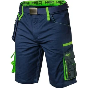 NEO Krótkie spodenki PREMIUM 62% bawełna 35% poliester 3% elastan rozmiar XXXL - Odzież robocza - miniaturka - grafika 1