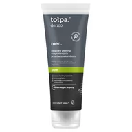 Kosmetyki do pielęgnacji twarzy męskie - TORF CORPORATION Tołpa dermo men pure węglowy peeling oczyszczający przeciw zaskórnikom 100 ml - miniaturka - grafika 1