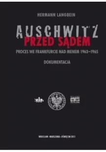 Auschwitz przed sądem - Dramaty - miniaturka - grafika 1