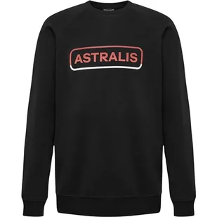 hummel Bluza dziecięca AST Astralis Black Sweat Kids - Bluzy dla dziewczynek - miniaturka - grafika 1