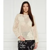 Swetry damskie - Desigual Sweter BRUMA | Loose fit - miniaturka - grafika 1