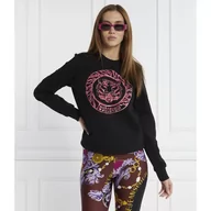 Bluzy damskie - Just Cavalli Bluza | Regular Fit - miniaturka - grafika 1