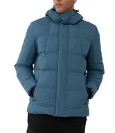 Kurtki męskie - Kurtka męska puchowa 4F AW23TDJAM249 - denim XL - miniaturka - grafika 1