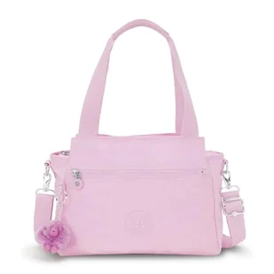 Kipling Damskie torby na ramię Elysia, kwitnący róż, 20 cm dł. wys. x 6 cm gł, Kwitnący różowy, 8.75''L x 2.5''H x 2.5''D - Torebki damskie - miniaturka - grafika 1