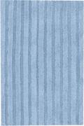 Dywaniki łazienkowe - Kleine Wolke Cord Dywan kąpielowy niebieski 60x100 cm - miniaturka - grafika 1
