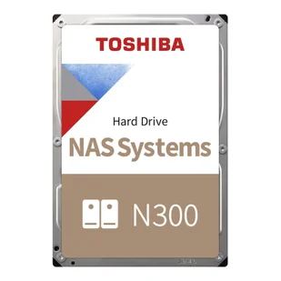 Dysk toshiba n300 hdwg62auzsva 20tb 3,5" 7200 512mb sata iii nas bulk HDWG62AUZSVA - Dyski serwerowe - miniaturka - grafika 1