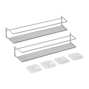 Zestaw 2 półek ściennych na przyprawy - Metaltex - Pojemniki na przyprawy - miniaturka - grafika 1
