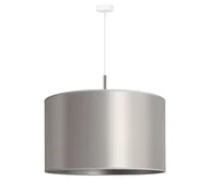 Lampy sufitowe - Duolla - Żyrandol na lince CANNES 1xE27/15W/230V śr. 50 cm srebrny - miniaturka - grafika 1