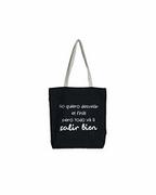 Torebki damskie - Econanos Hellobags2019 torba plażowa, 38 cm, czarna (Negro) - miniaturka - grafika 1
