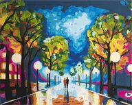 Malowanie po numerach - Zawada Zestaw kreatywny malowanie po numerach płótno 42x52 Aleja WB 103812 BEM - miniaturka - grafika 1