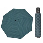 Parasole - Automatyczna parasolka damska do torebki DOPPLER Fiber Magic, zielona - miniaturka - grafika 1