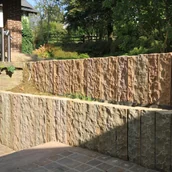 Akcesoria do ogrodzeń - Palisada | Obrzeże Wapienne Tandur Yellow Limestone 100x20x5 - miniaturka - grafika 1