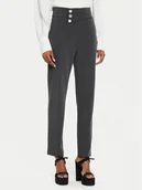 Spodnie damskie - Rinascimento Spodnie materiałowe CFC0119756003 Szary Regular Fit - miniaturka - grafika 1