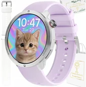 Smartwatch - Rubicon RNCF14 Fioletowy, Biały - miniaturka - grafika 1