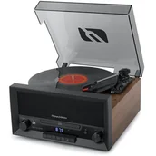 Gramofony - Muse MT-112 MB brązowy - miniaturka - grafika 1