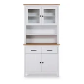 Witryny - Biała drewniana witryna Marckeric Miranda - miniaturka - grafika 1