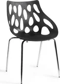 Krzesła - Unique Krzesło AREA czarne 7-02-4 - miniaturka - grafika 1