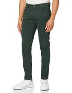 Spodnie męskie - Hackett London Spodnie męskie, 682 Forest Green, 32 - miniaturka - grafika 1