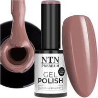 Lakiery hybrydowe - Lakier Hybrydowy Ntn 5g Led/uv Gel Polish Limited Edition Brown Brąz Nr528 - miniaturka - grafika 1